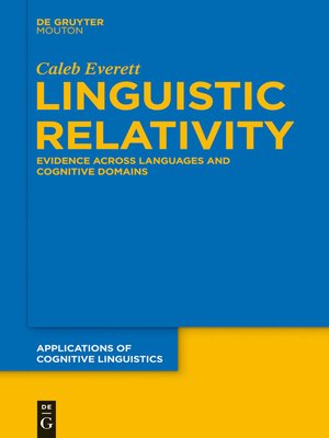 cover image of Linguistic Relativity